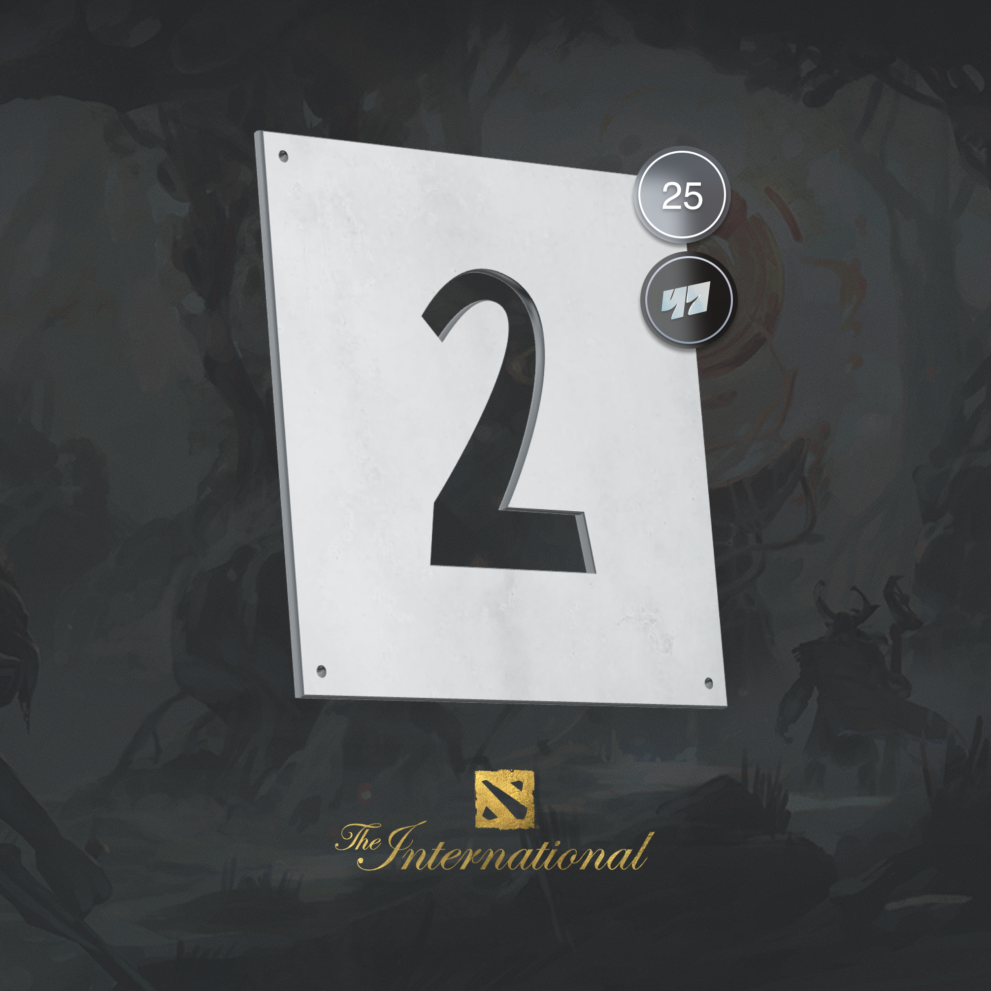 Пост с результатами турнира — второе место